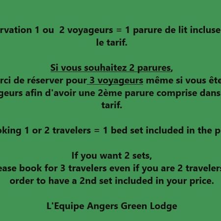 Tiny House Cosy 1 - Angers Green Lodge Ngoại thất bức ảnh